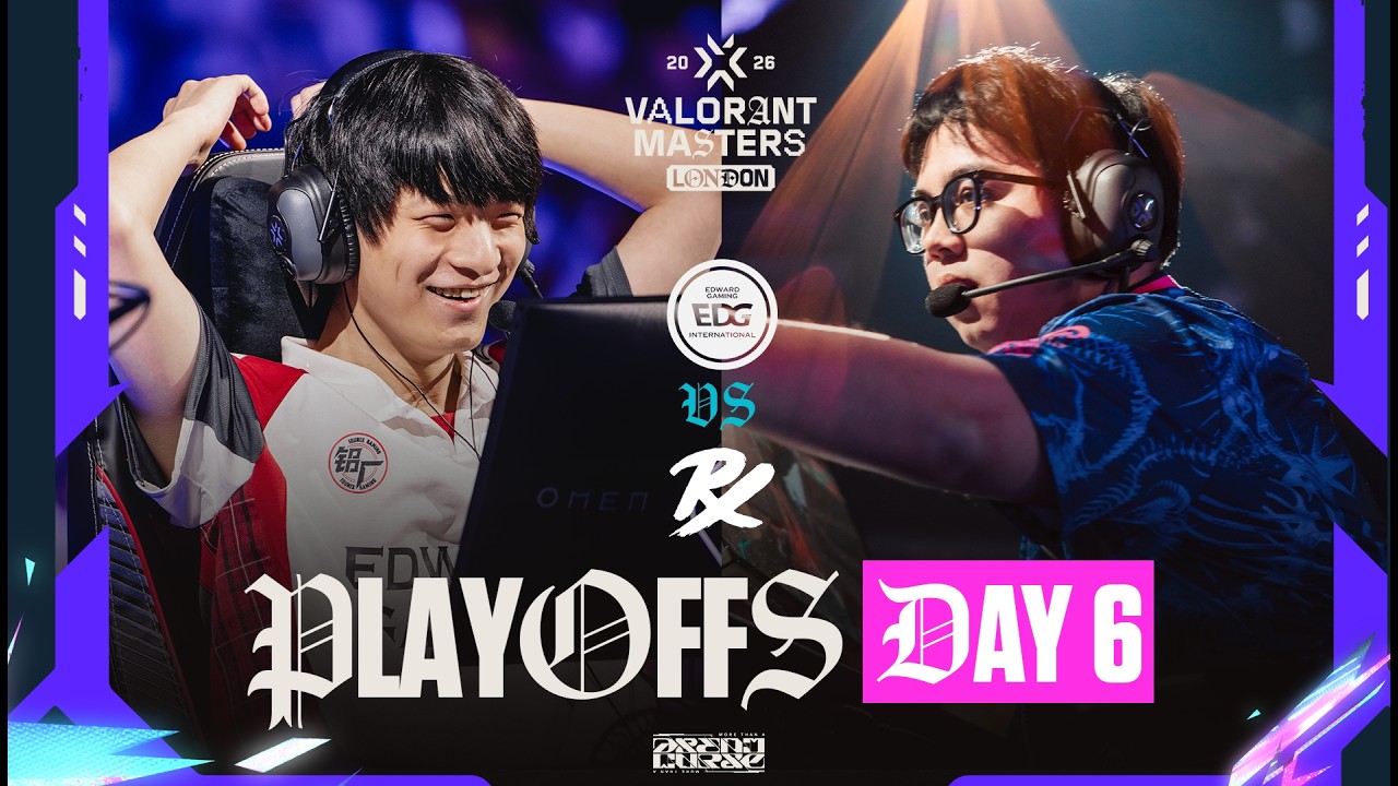EDward Gaming vs Paper Rex | Playoffs #VALORANTMasters London