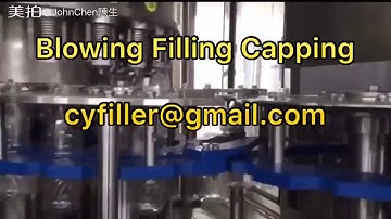 BFC Blowing  Filling  Capping   Monoblock into one Monoblock