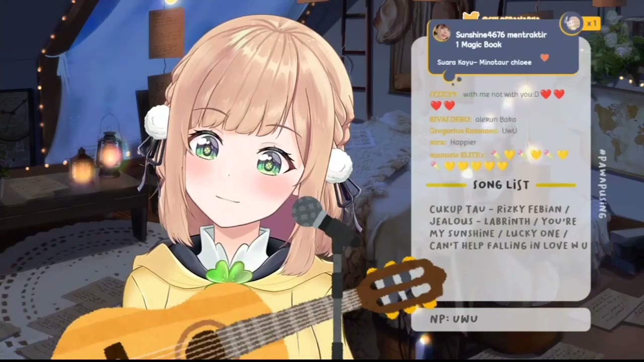 Clip Chloe Pawapua Cover UwU ( Unhappy Without U )- Suara Kayu