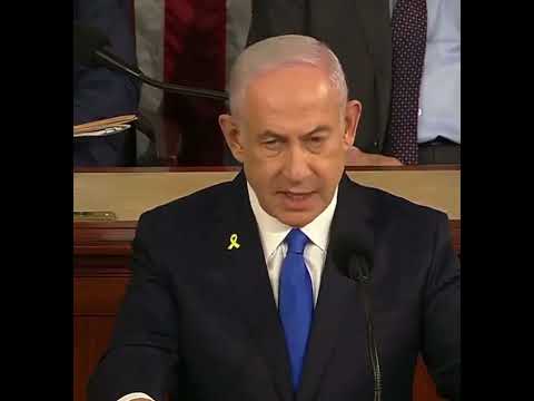 Bibi Netanyahu explains to Congress the War in the Middle East in Plain English #israel #usa #iran