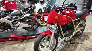 1984 Yamaha SRX250 finished and test ride 