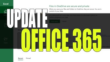 How To Update Office 365