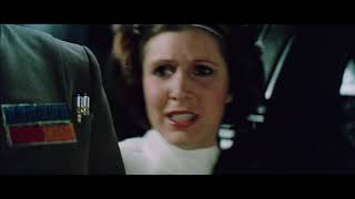 Star Wars 4K77 - The Death Star Destroys Planet Alderaan Scene
