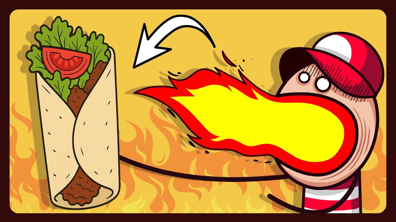 Küçükken ACILI Çiğ Köfte Yemek (En Komik Animasyonlar)