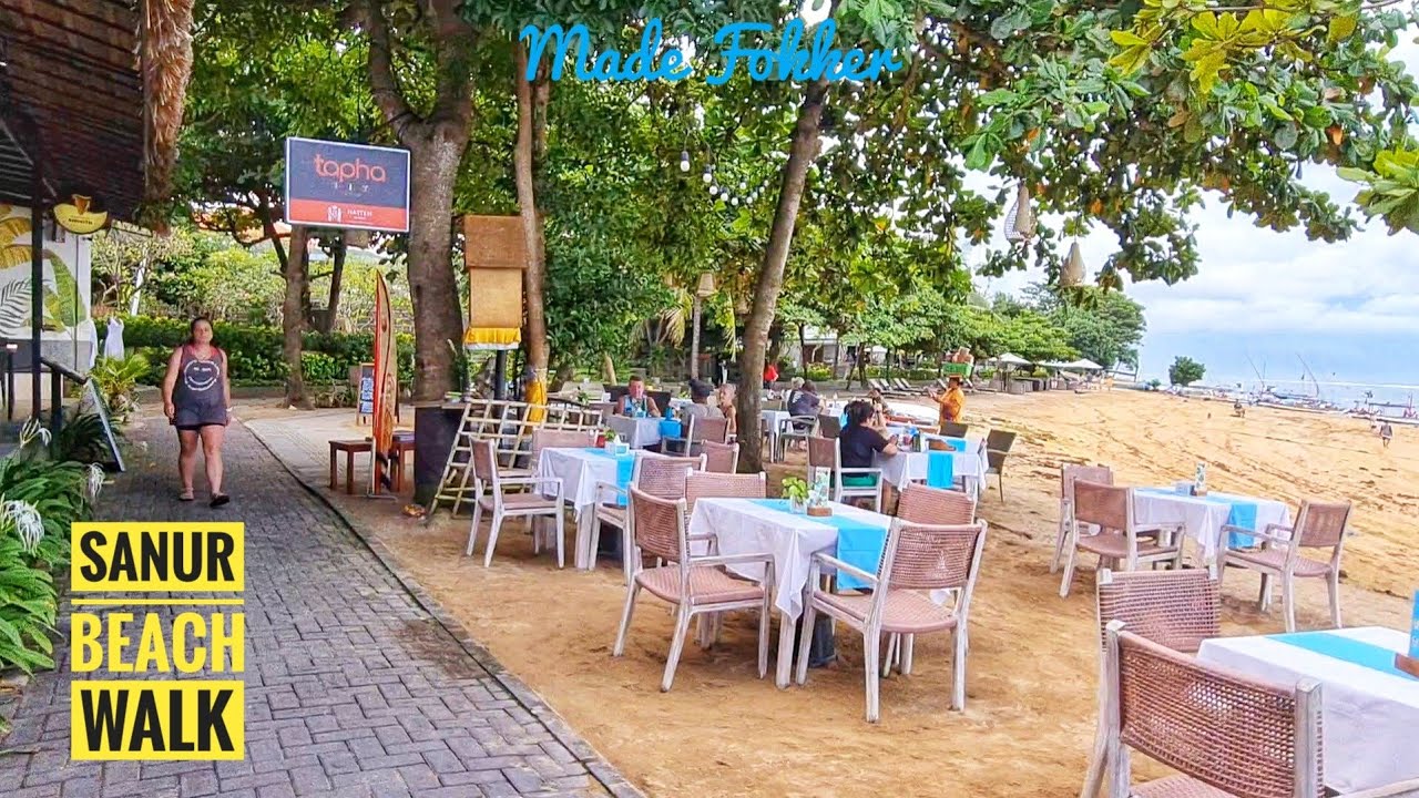 Sanur Beach Walking Tour | From Semawang Beach to Sindhu Beach