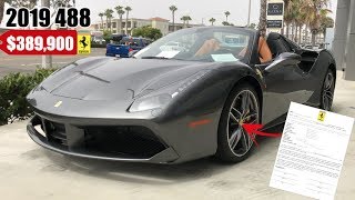 2020 ferrari 488 gtb spider | in-depth video walk around