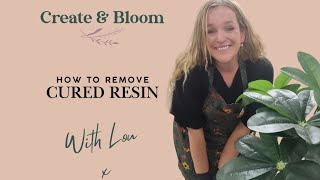 How to remove cured Epoxy resin from your tumbler!
