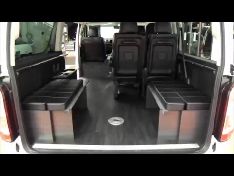 西東京のハイエース専門店 新車ハイエースワゴンオリジナルシートアレンジ Ver3 3 Youtube