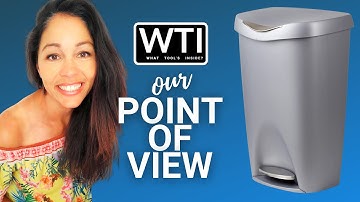 Our Point of View on Umbra Brim Gallon Trash Cans