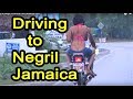 Driving to Negril Jamaica from Montego Bay