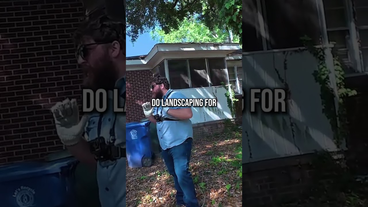 Homeowner finds strangers in her backyard!