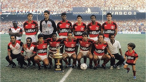 Flamengo 2x0 Vasco (10/08/1986) - Final Carioca 1986 (Flamengo campeão)