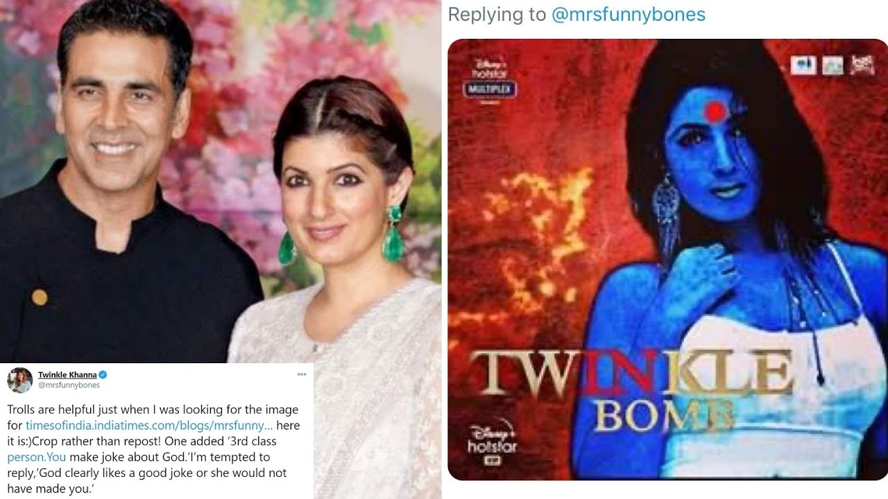 Twinkle Khanna SLAMS trolls for sharing a morphed photo of her to get back at Akshay Kumar