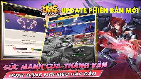 Học Viện Bá Vương - Update Phiên Bản Mới Có Gì Hot? Iori Đợt Này Chắc Nhiều Người Chơi Lắm Đây