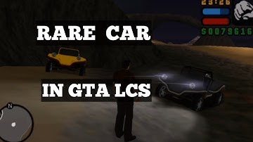 Rare car of gta lcs secret location of a rare car in gta lcs #rockstar 