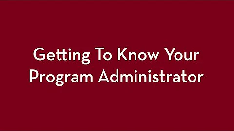 Program Administration: Pavelka