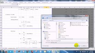 Design Footing use the Excel VBA and Autocad