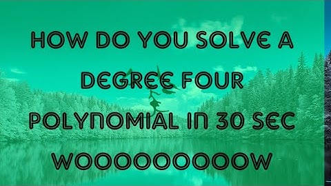 Simple Way To Find Zeros Of Higher Degree Polynomial #donkey #ethiopia #Ab tube#mathmady easy