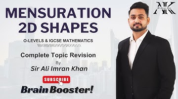 𝐌𝐞𝐧𝐬𝐮𝐫𝐚𝐭𝐢𝐨𝐧 𝟐𝐃 𝐬𝐡𝐚𝐩𝐞𝐬 || Mathematics for O-levels & IGCSE