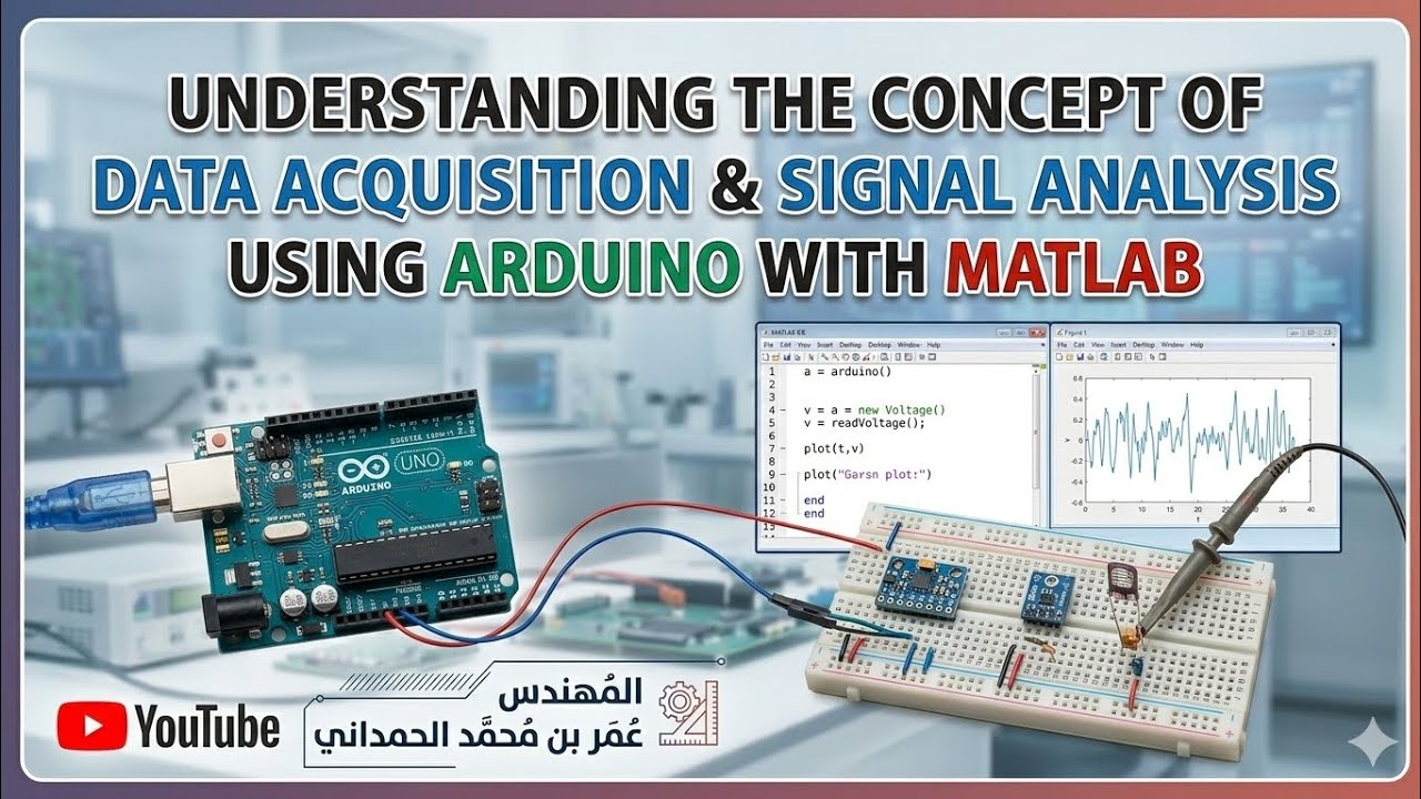 Data Analysis Arduino شرح تجربة Understanding the concept of data acquisition and signal ...