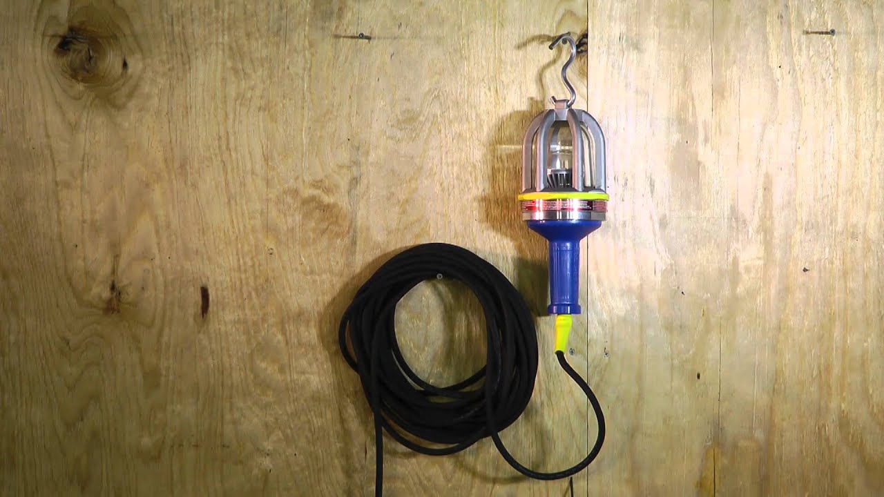 Explosion Proof LED Drop Light / Trouble Light 7 Watt LED 120V AC