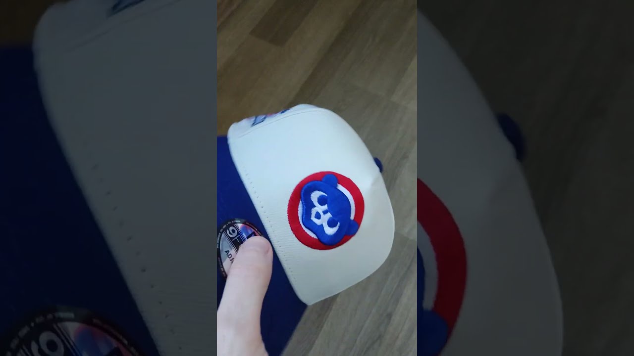Бейсболка New Era 9FORTY A-Frame Chicago Cubs Patch ASG 1990 Cream-Blue/Green UV Snapback Cap