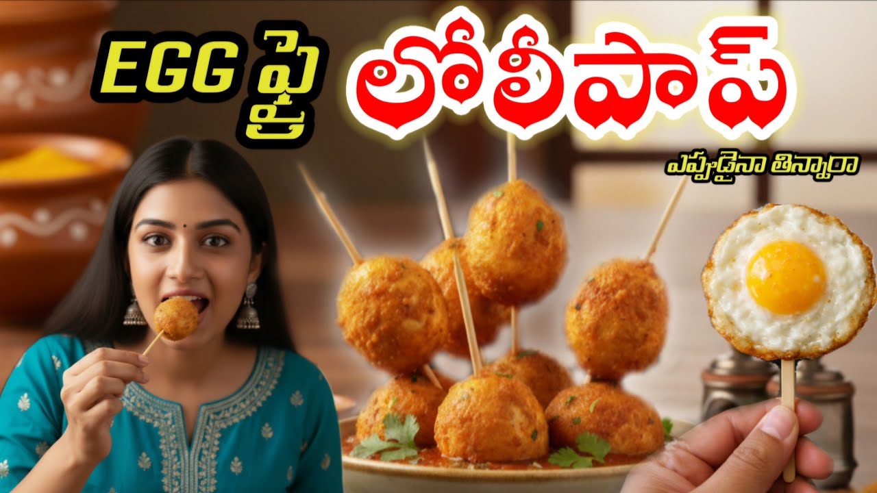 పిల్లలు ఎంతో ఇష్టంగా తినే EGG LOLLIPOP 😋  | EGG LOLLIPOP RECIEP | HOW TO MAKE EGGE LOLLIPOP