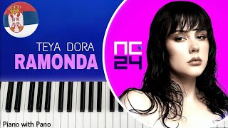 Teya Dora - Ramonda | Serbia 🇷🇸 | Piano Cover | Eurovision 2024