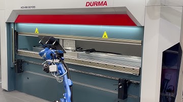 Durma cell with Yaskawa Robot powered by Metalix MRobot - part 2