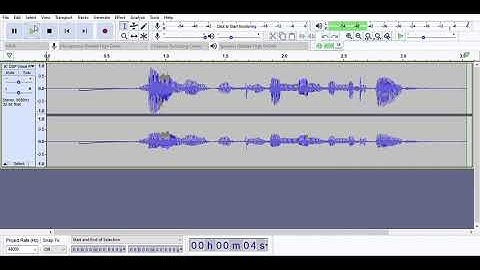 DSP Audio Recording (Assignment A1)