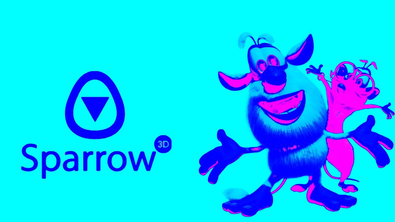 sparrow 3d intro logo effects sparrow 3d logo after effects booba logo effects
