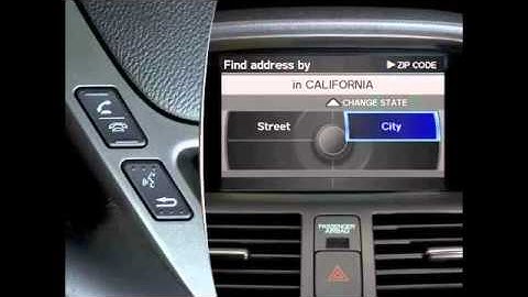 Navigation   2012 Acura MDX3