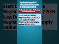 ncert assistant professor vacancy 2024 #shorts #shortvideo #assistantprofessor #professor