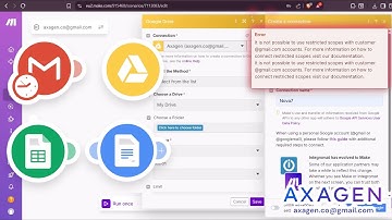Fix Gmail Restricted Scopes Error in Make.com (“It is not possible to use restricted scopes…”)