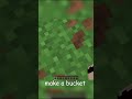 Minecraft but I play on HIGH Sensitivity and 30 FOV #minecraft