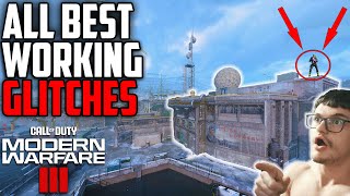 Modern Warfare 3 ALL BEST WORKING GLITCHES & SPOTS In One Video