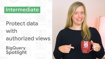 Protect data with authorized views