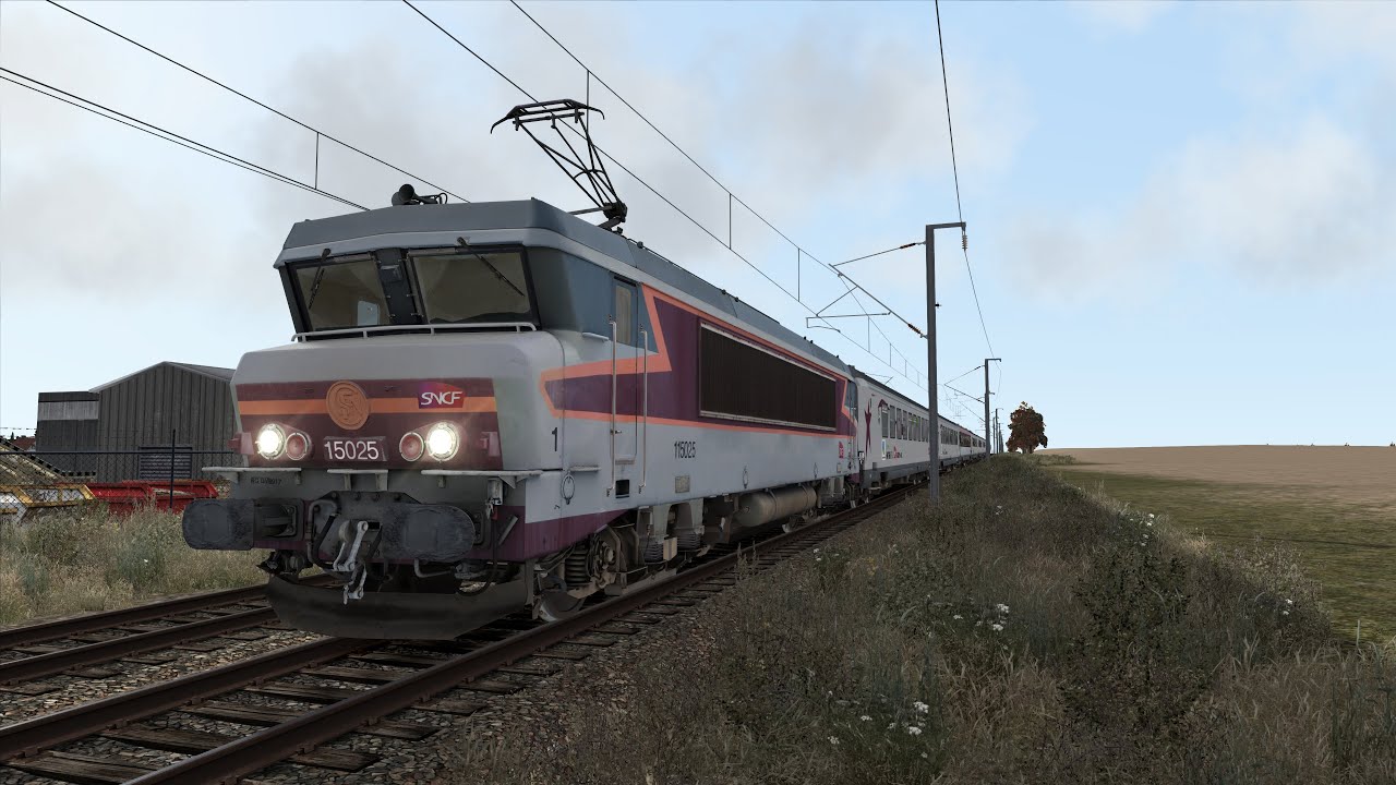 Train Simulator - Découverte des BB 15000 de SimExpress sur un petit trajet en Normandie
