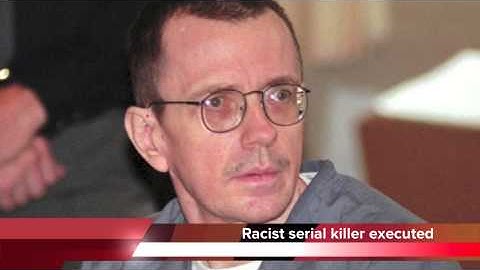 Racist serial killer Joseph Paul Franklin executed