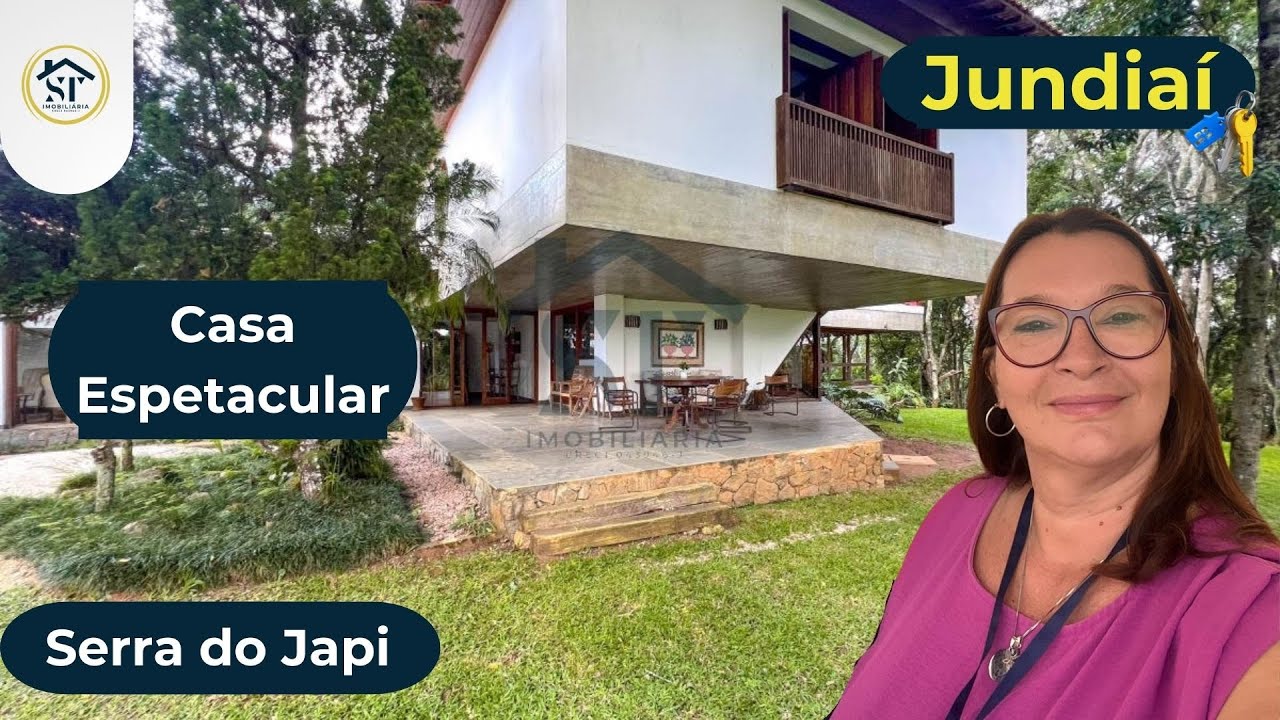 Casa à venda na SERRA DO JAPI em Jundiaí | SP - Imóvel exclusivo! 🏡🌳