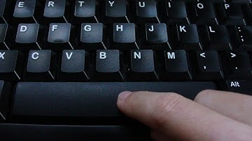 Yes, But Does Your Spacebar Sound This Bad?