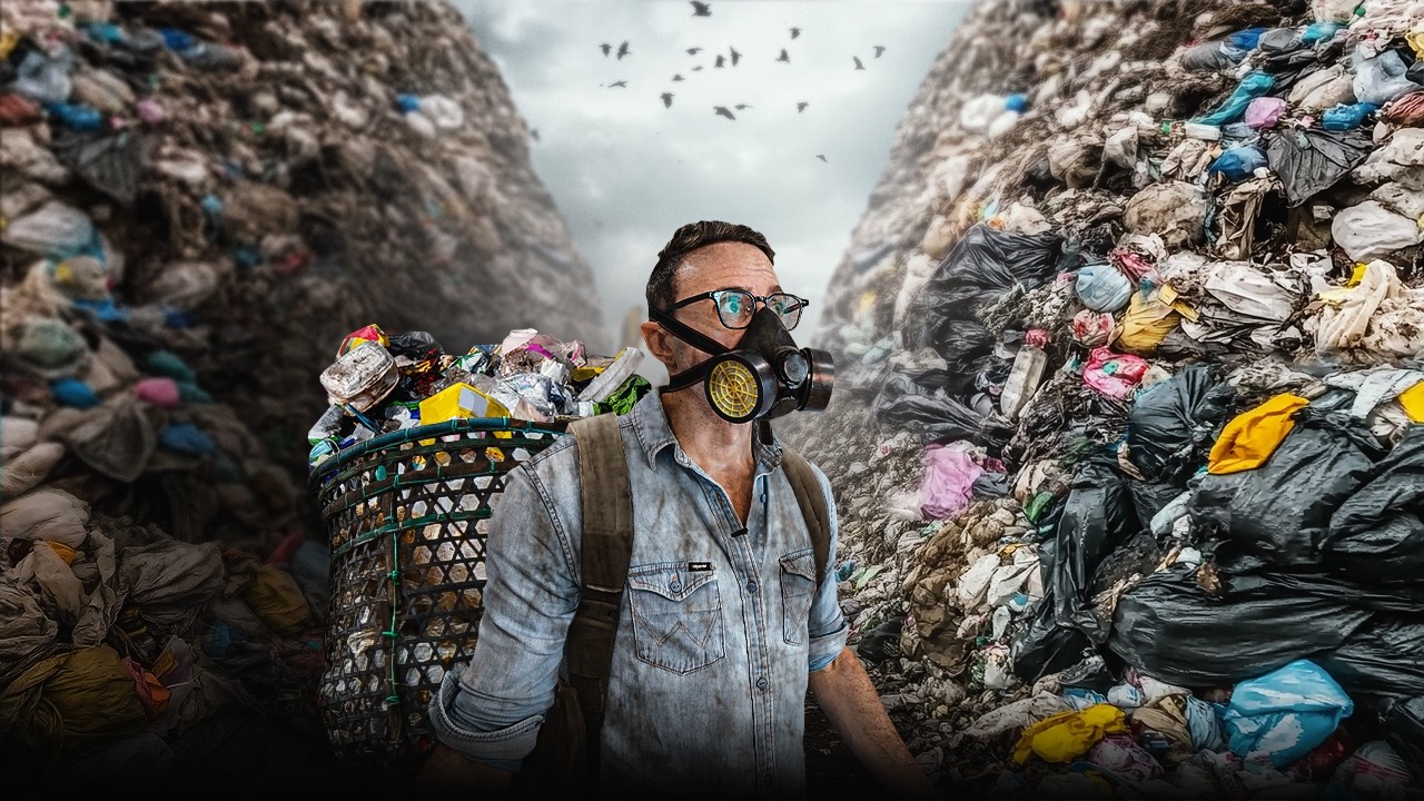 Scavenging for Survival on Asia’s Largest Trash Mountain