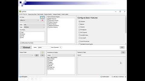 Creating a Weka format file for text data