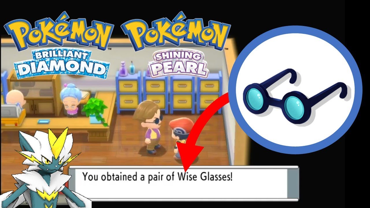 Where to Find the Wise Glasses in Brilliant Diamond and Shining Pearl! (BDSP)