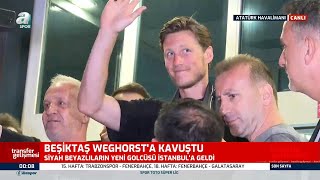 Beşiktaşın Yeni Cüsü Wout Weghorst İstanbula Geldi Weghorst İlk Üçlüsünü Çektirdi İşte O Anlar