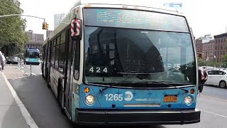 MTA: NovaBus LFSA's [5256]/[1265]|New Flyer XD60 [6144] M15/M15 SBS