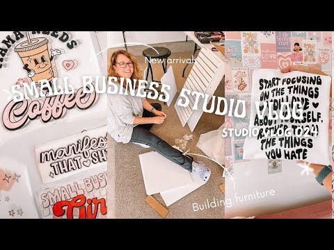 Day in the Life of a Small Business Owner, Small Business Studio Vlog 023