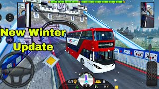New Winter Update | Bus Simulator 2023 | Android Gameplay screenshot 2