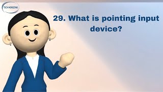 What Are Pointing Input Devices?