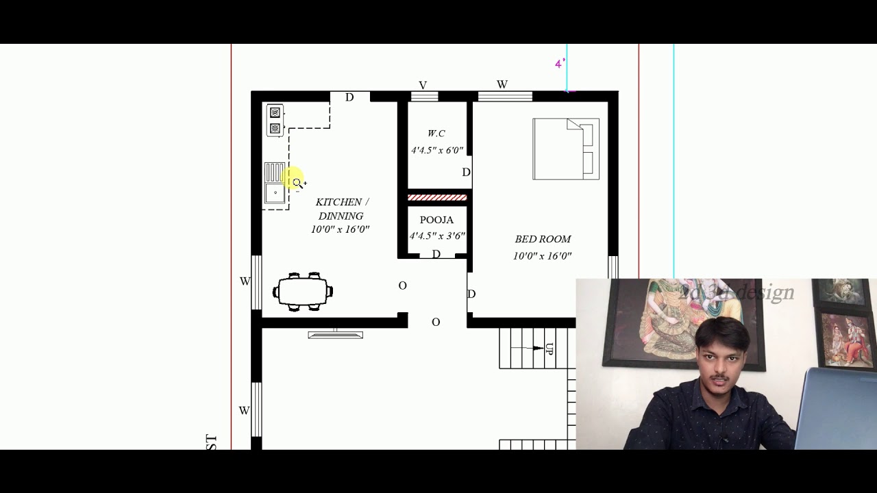 Bast North facing building plan as per vastu in Tamil 2019 - YouTube